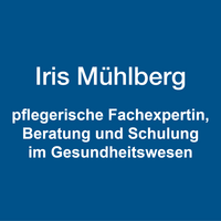 Iris Mühlberg: pflegerische Fachexpertin, Beratung und Schulung im Gesundheitswesen
