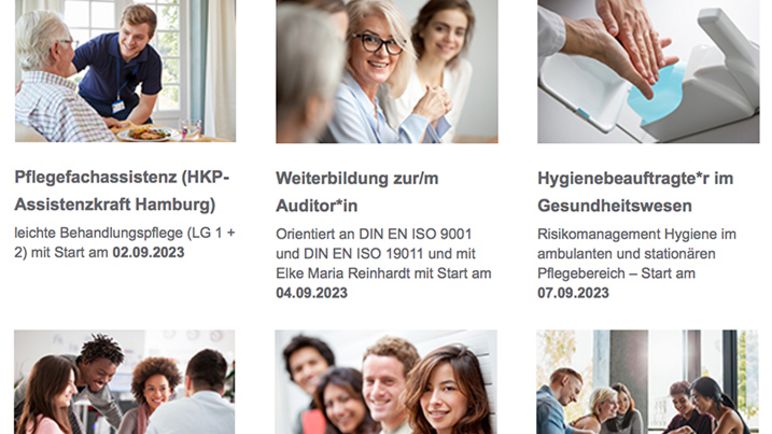 Ein Ausschnitt aus einem Newsletter von Lembke Seminare und Beratungen GmbH